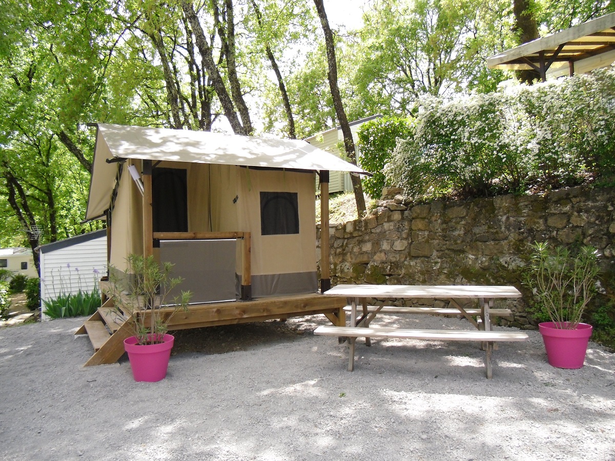 Location - Eco Tente Tribu - Camping Domaine des Chênes