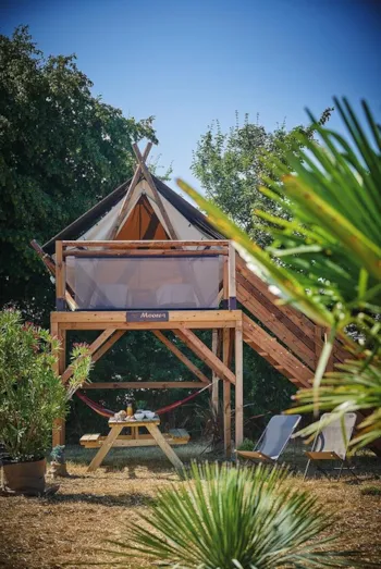 Mietunterkunft - Öko Zelt Bali - Nacht - Mindestens 3. Juli / August - Domaine des Chênes