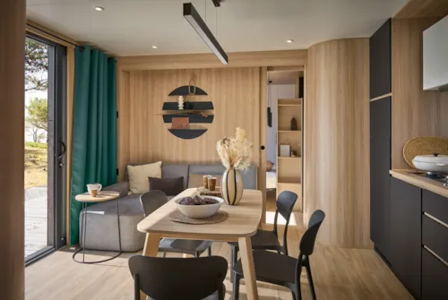 Location - Mobil Home Taos 3 Chambres Climatisé - image n°2 - Domaine des Chênes
