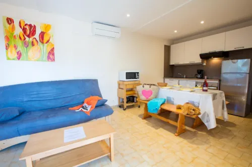 Huuraccommodatie(s) - Vakantiehuis - 45M² - 2 Slaapkamers - Airconditioning - image n°2 - Camping Les Coudoulets