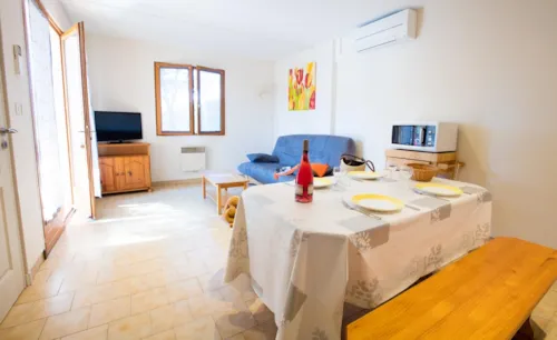 Huuraccommodatie(s) - Vakantiehuis - 45M² - 2 Slaapkamers - Airconditioning - image n°3 - Camping Les Coudoulets