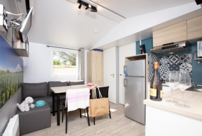 Mobile Home Chardonnay - covered terrace - Air Conditionning