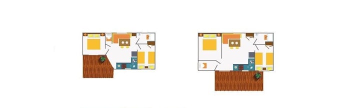 Mobile Home Confort - Terrasse Couverte - Climatisation