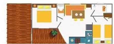 Mobile Home Romarin -  Terrasse Couverte - Climatisation