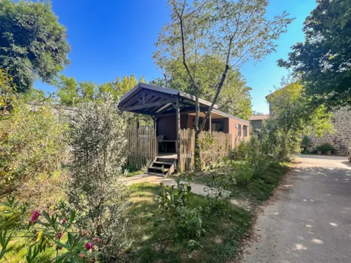 Location - Mobile Home Romarin -  Terrasse Couverte - Climatisation - image n°1 - Camping Les Coudoulets