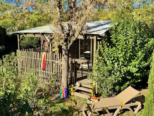Accommodation - Mobile Home Jasmin - Covered Terrace - Air Conditioning - image n°1 - Camping Les Coudoulets