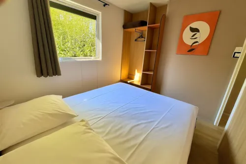 Accommodation - Mobile Home Jasmin - Covered Terrace - Air Conditioning - image n°5 - Camping Les Coudoulets