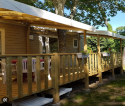 Location - Mobil-Home 2023 Premium 3 Chambres - Camping Domaine Arleblanc