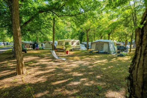 Stellplatz - Extra Grosser Stellplatz Xl 120-150 M2,  2 Personen Inklusive Zelt/Wohnwagen, Auto Und Strom - image n°6 - Camping Domaine Arleblanc