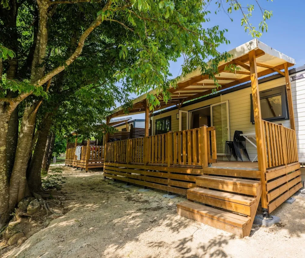 Accommodation - 2-Bedroom Mobile Home – Comfort Collection - Camping Domaine Arleblanc