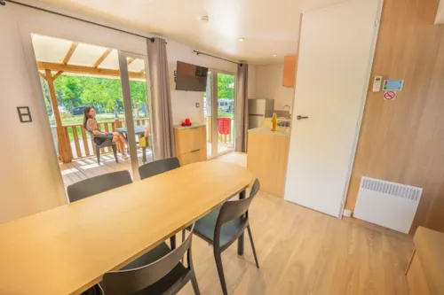 Accommodation - 2 Bedroom Mobile Home - Signature Collection - image n°4 - Camping Domaine Arleblanc