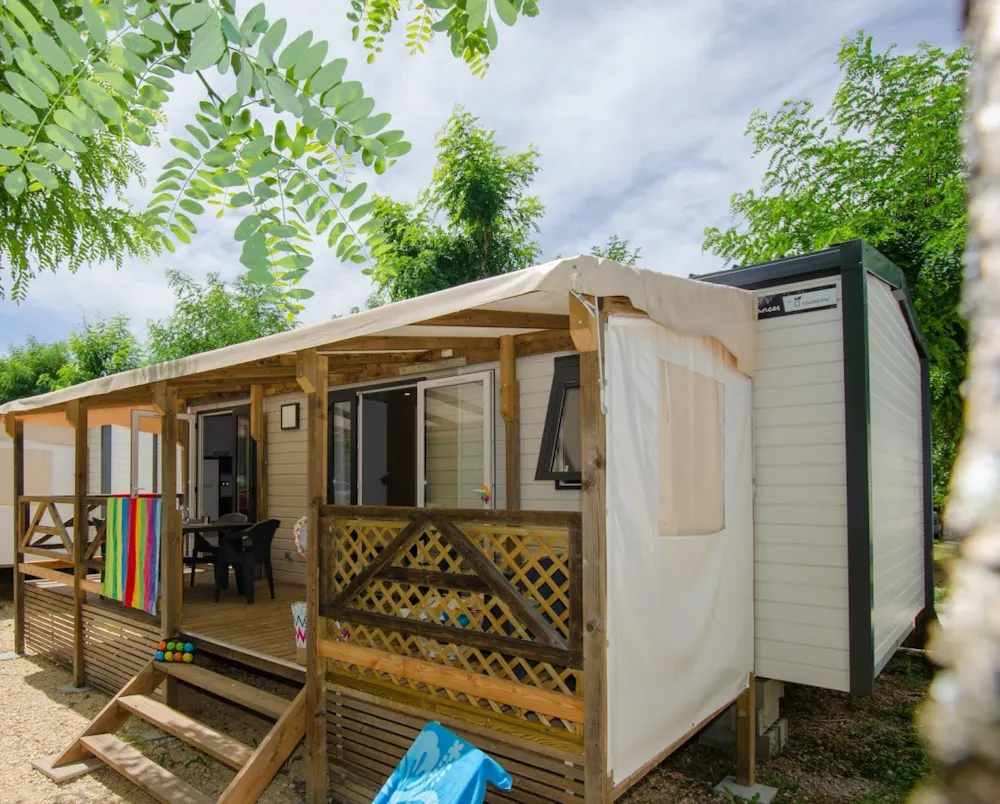 Accommodation - 3-Bedroom Mobile Home – Elegance Collection - Camping Domaine Arleblanc