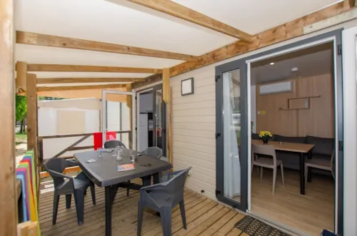Accommodation - 2-Bedroom Mobile Home – Comfort Collection - image n°2 - Camping Domaine Arleblanc