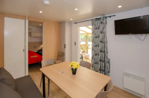 Accommodation - 3-Bedroom Mobile Home – Comfort Collection - image n°6 - Camping Domaine Arleblanc