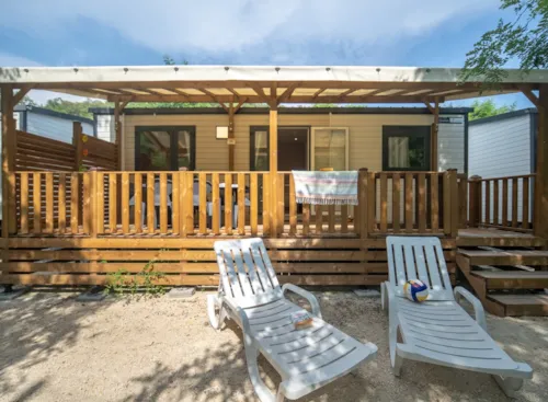 Location - Mobilhome 3 Chambres : Collection Signature - image n°8 - Camping Domaine Arleblanc