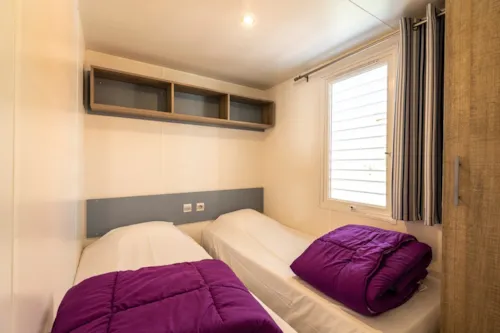 Location - Mobilhome 3 Chambres : Classique - image n°5 - Camping Domaine Arleblanc