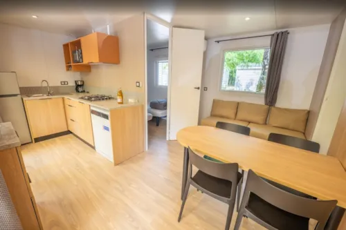 Accommodation - 2-Bedroom Mobile Home – Elegance Collection - image n°3 - Camping Domaine Arleblanc