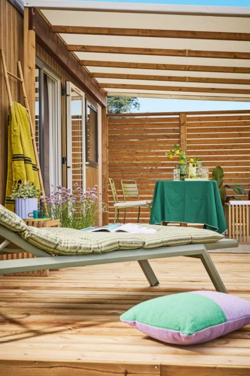 Location - Mobilhome 3 Chambres : Collection Signature - image n°2 - Camping Domaine Arleblanc
