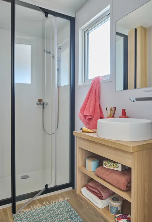Location - Mobilhome 3 Chambres : Collection Signature - image n°9 - Camping Domaine Arleblanc