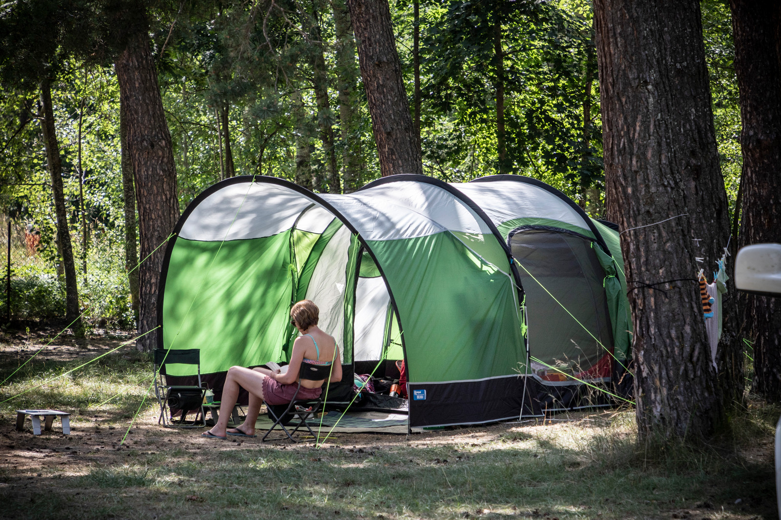 Stellplatz - Komfort Pauschale Camping Stellplatz - Huttopia Bourg Saint-Maurice