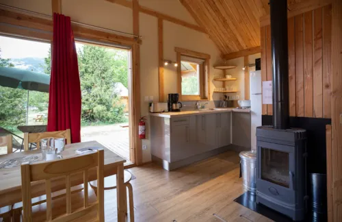 Mietunterkunft - Holzhaus - image n°9 - Huttopia Bourg Saint-Maurice