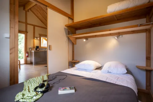 Mietunterkunft - Holzhaus - image n°3 - Huttopia Bourg Saint-Maurice