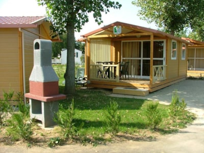 Chalet Morea Standard 25m² (2 bedrooms) + TV + Covered Terrace +BBQ — 2