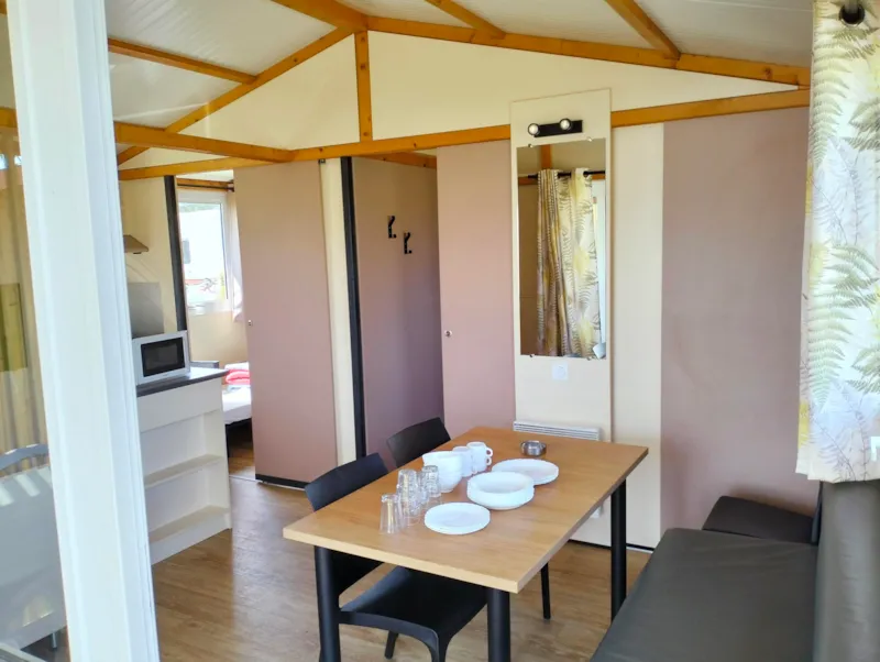Chalet Morea Standard 25M² (2 Chambres) + Tv + Terrasse Couverte