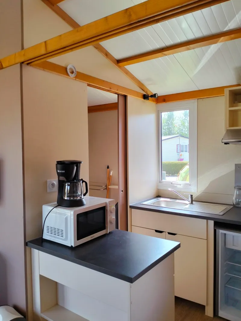 Chalet Morea Standard 25M² (2 Chambres) + Tv + Terrasse Couverte