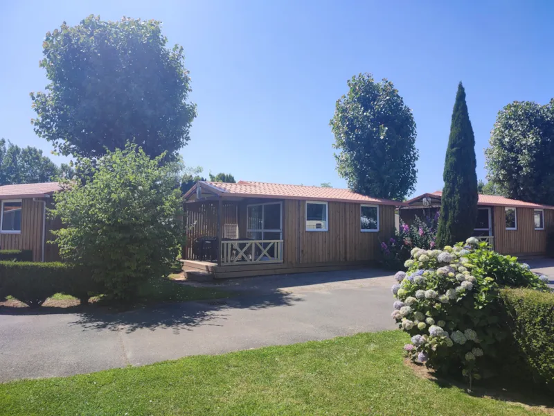 Chalet Morea Standard 25M² (2 Chambres) + Tv + Terrasse Couverte