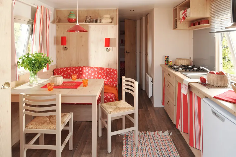 Roulotte 20M² (2 Chambres) + Tv + Terrasse