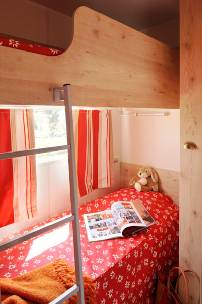 Roulotte 20m² (2 bedrooms) + TV + Terrace + BBQ — 3