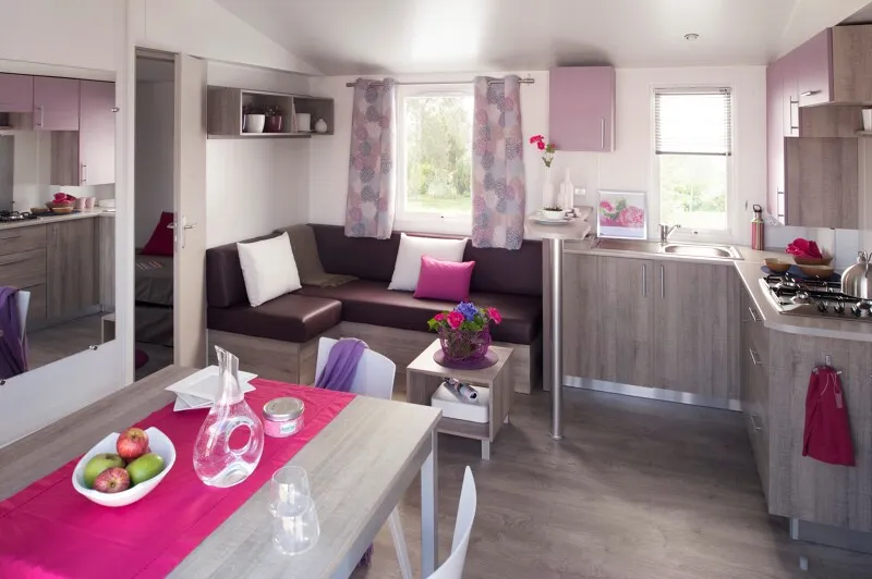 Mobil-Home Standard 32M² (3 Chambres) + Tv + Terrasse Couverte - Arrivée Samedi