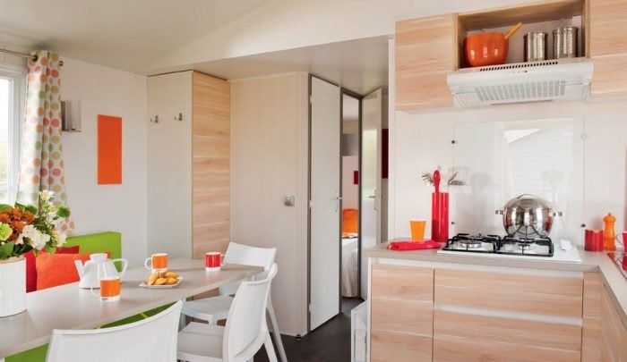 Mobil-Home Côté Confort 25M² (2 Chambres) + Tv + Terrasse Intégrée - Arrivée Samedi