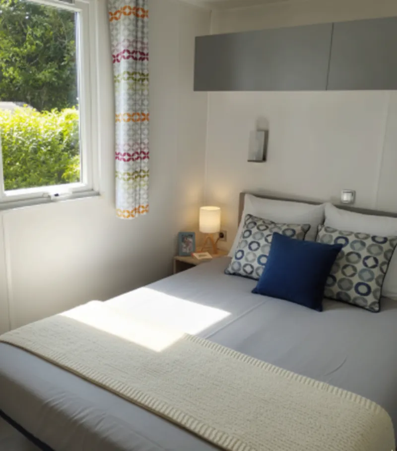 Mobil-Home Face Confort 25M² (2 Chambres) + Tv + Terrasse Intégrée - Arrivée Samedi