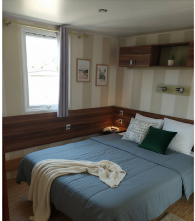 Mobile-home Confort 32m² (2 bedrooms) + terrac + BBQ - adapted to the people with reduced mobility — 4