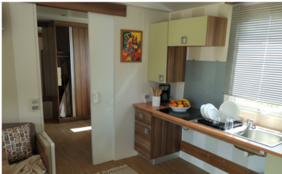 Mobile-home Confort 32m² (2 bedrooms) + terrac + BBQ - adapted to the people with reduced mobility — 2