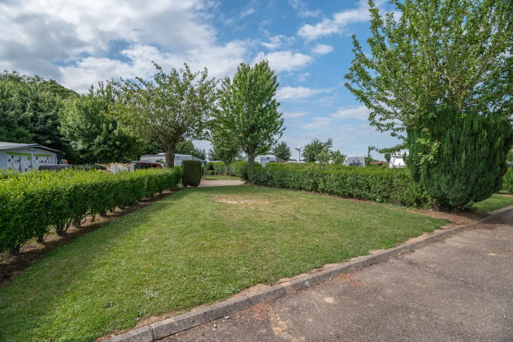 Emplacement - Forfait Confort - Raccordement Électrique + Véhicule - Flower Camping Vitamin