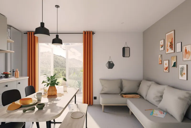 Mobil-Home Confort 33M² (3 Chambres) + Tv + Terrasse + Bbq