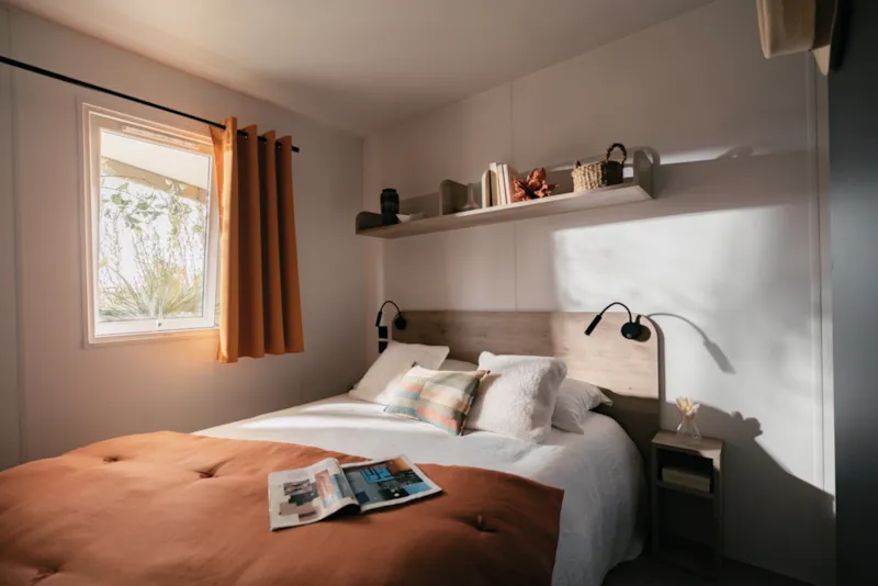 Mobil-Home Confort 33M² (3 Chambres) + Tv + Terrasse + Bbq