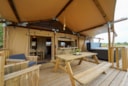 L'aigrette - Tente Lodge Spa Jacuzzi 2 Chambres L'aigrette - Tente Lodge Spa Jacuzzi 2 Chambres