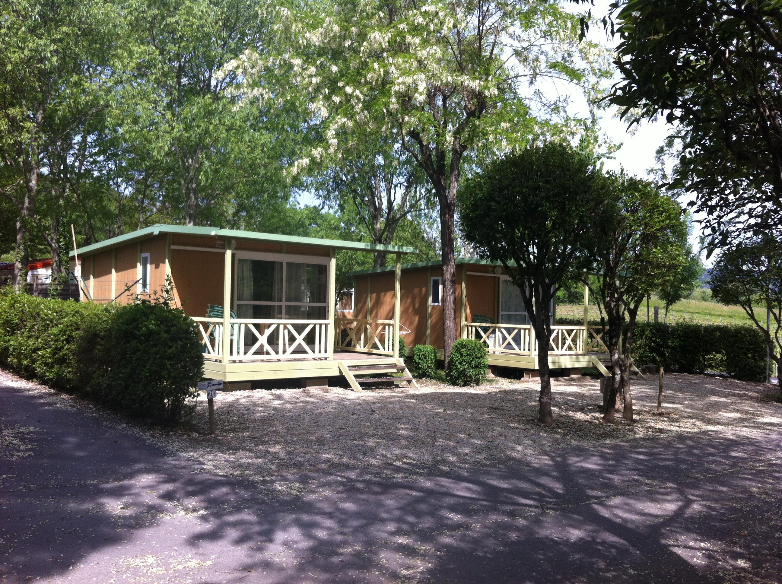 Huuraccommodatie - Chalet Gitotel Met Airconditioning - Camping Le Pequelet