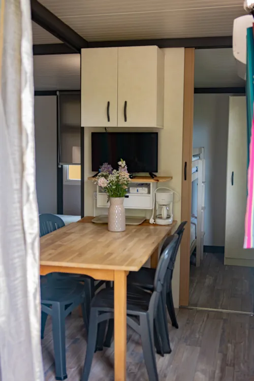 Mietunterkunft - Hütte Gitotel Mit Klimaanlage - image n°2 - Camping Le Pequelet