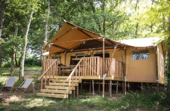 Mietunterkunft - Zelt Luxury Lodge - Camping U Casone
