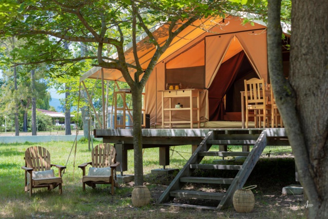 Location - Eco Lodge Tente (Sans Sanitaires) - Camping U Casone