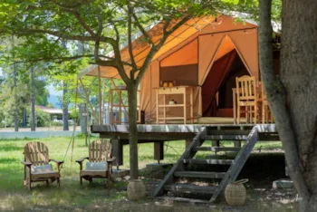 Mietunterkunft - Eco Lodge (Ohne Sanitäranlagen) - Camping U Casone