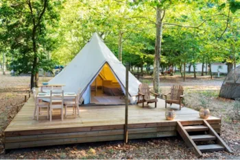 Mietunterkunft - Zelt Safari (Ohne Sanitäranlagen) - Camping U Casone