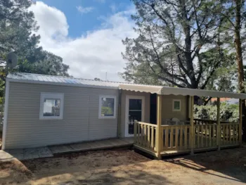 Mietunterkunft - Mobilheim Barrierefrei - 2 Schlafzimmer - - Camping Les Jardins de l'Atlantique