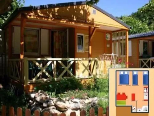 Accommodation - Gitotel, Chalet De 2006 - image n°2 - Camping Le Moulin d'Onclaire