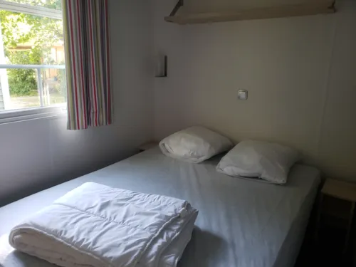 Accommodation - Mobilhome Ohara 6 Pers 3 Bedrooms - image n°6 - Camping Le Moulin d'Onclaire